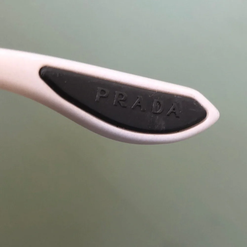 Prada Women's White Glasses Authentic